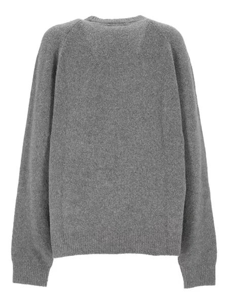Pulover Woolrich de lână gri