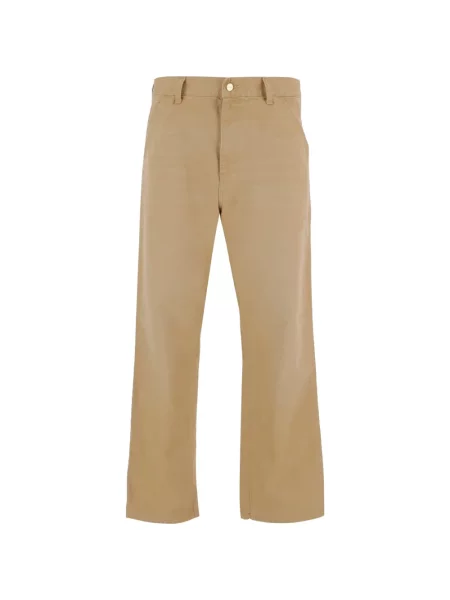Pantaloni Carhartt Wip cu strasuri din canvas