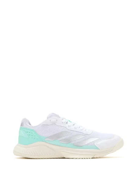 Balerini Adidas cu imagine cu imprimeu animal print alb