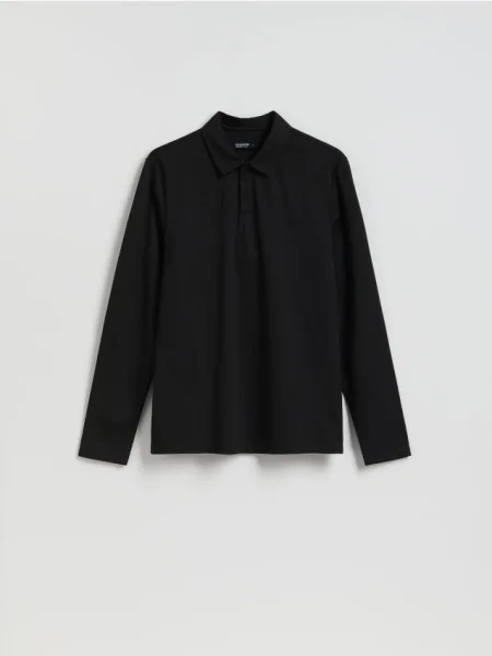 Reserved MEN`S POLO negru