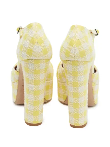 Pantofi cu toc Malone Souliers cu platformă galben