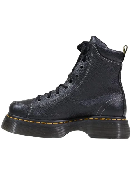 Dr. Martens cizme de piele Buzz 8i cu platforma negru