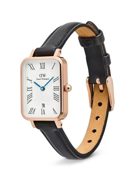 Daniel Wellington Hodinky Quadro Sterling Roman Numerals čierna
