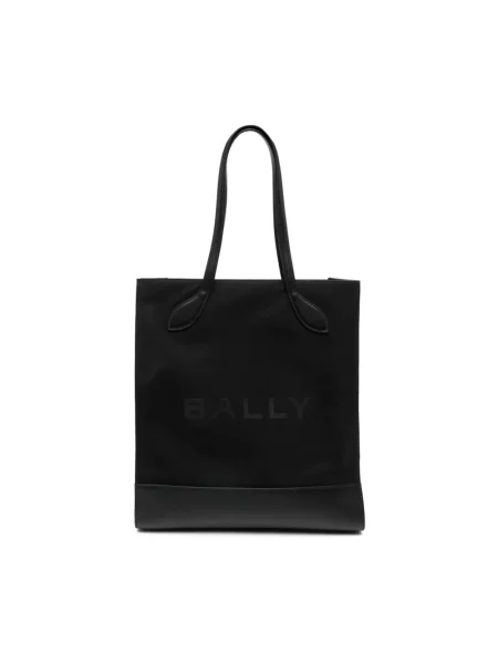 Shopperka Bally skórzana czarna