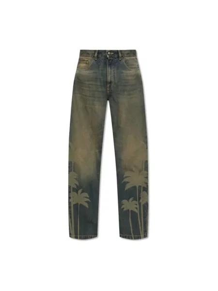 Jeansy Palm Angels niebieskie