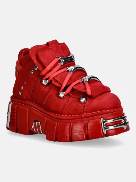 New Rock sneakers din piele întoarsă NOBUCK ROJO TOWER ROJO PALADIO
