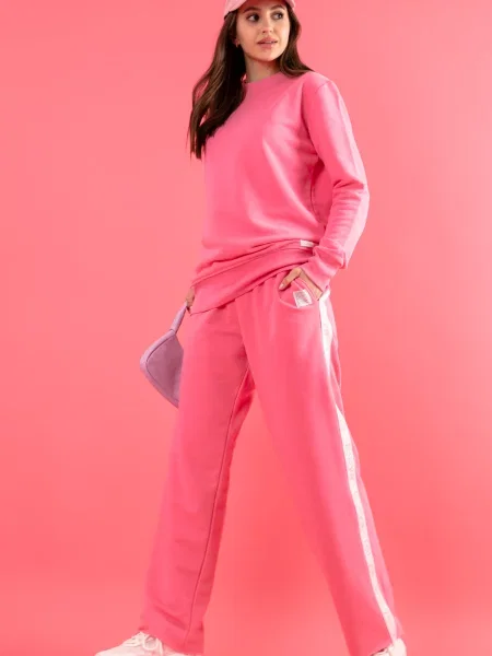 Pantaloni Fobya roz