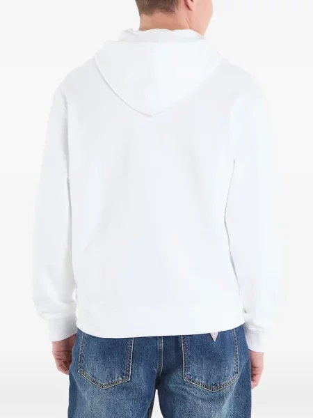 Είδος υφάσματος hoodie Calvin Klein λευκό