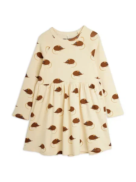 Детское платье мини Mini Rodini