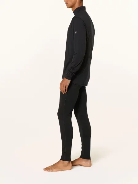 Super.Natural Funkční Spodní Kalhoty Lux Base S Merino Vlnou černá