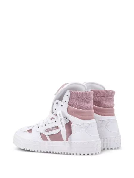 Kožené tenisky Off-white bílé