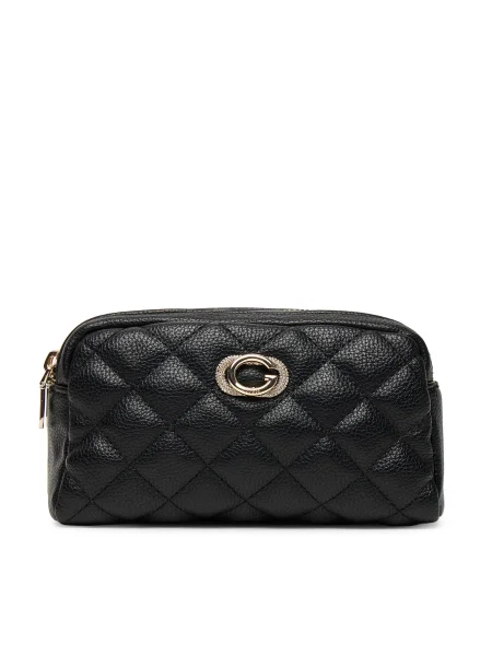 Козметична чанта Guess черно