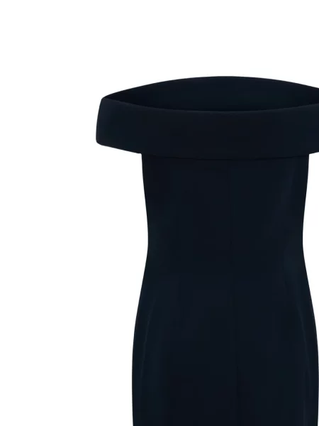 Rochie midi Lauren Ralph Lauren de costum albastru