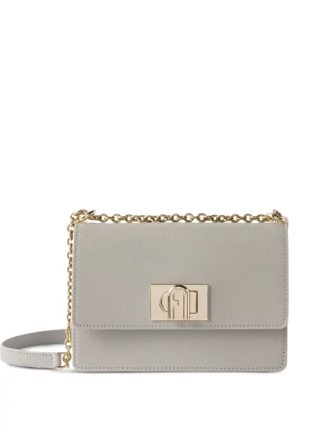 Geanta crossbody Furla gri