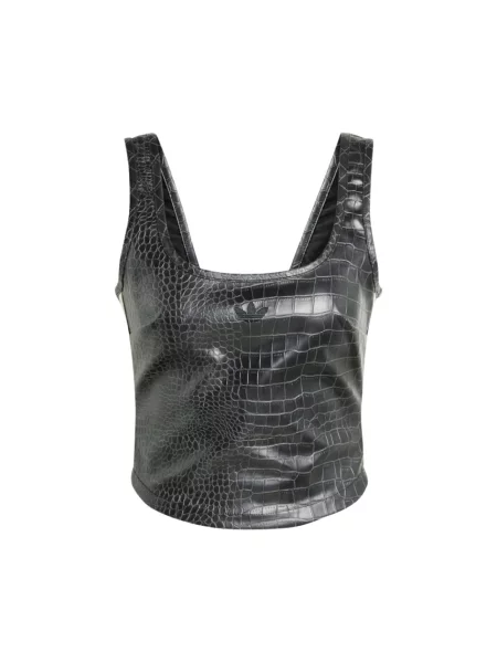 Top sportowy Adidas czarny