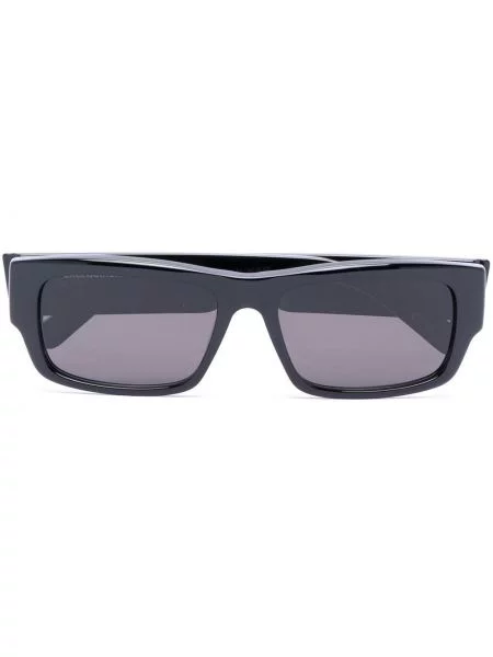 Ochelari de soare Balenciaga Eyewear cu autograf negru