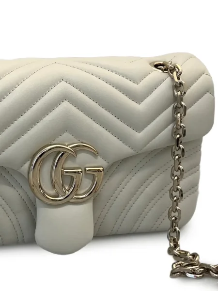 Náhrdelník Gucci na ramínka bílý