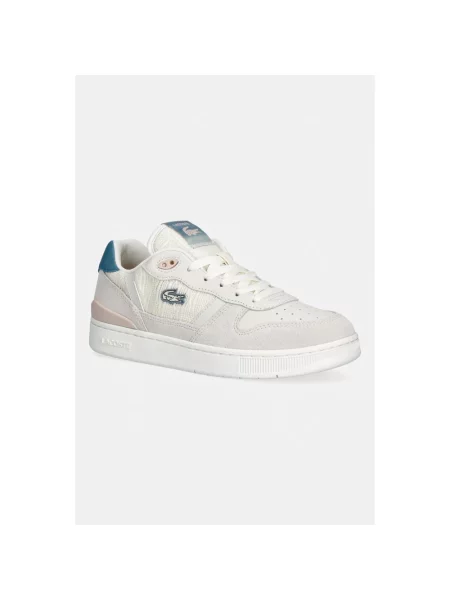 Sneakersy Lacoste skórzane białe