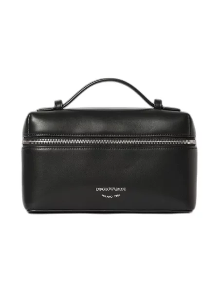 Torebka Emporio Armani skórzana czarna