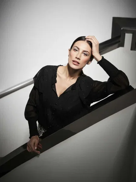Košeľa Marisse čierna