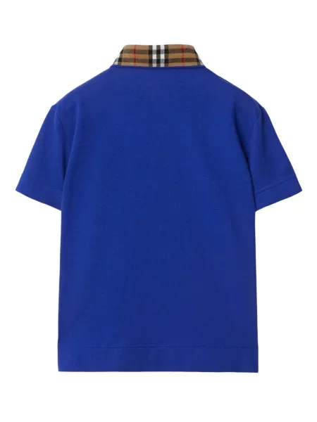 Koszulka polo dziecięca Burberry niebieska