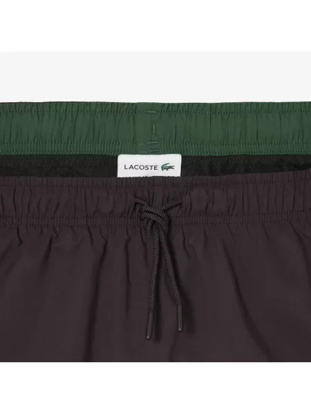 Lacoste Szorty Kąpielowe Szybkoschnące brązowy