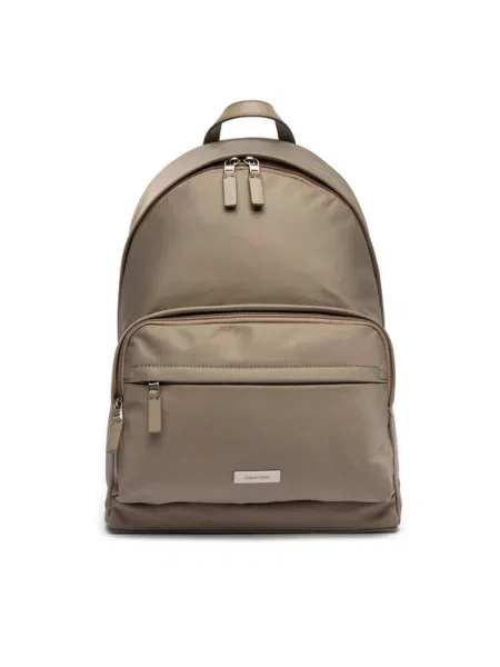 Calvin Klein Nahrbtnik Sleek Round bež