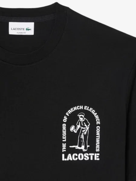 Футболка Lacoste черная