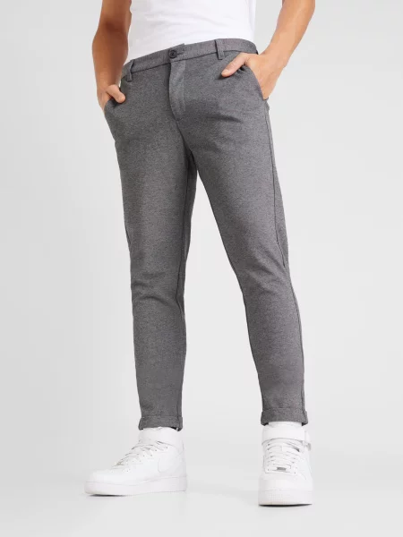 Lindbergh Pantaloni eleganți Superflex grafit gri