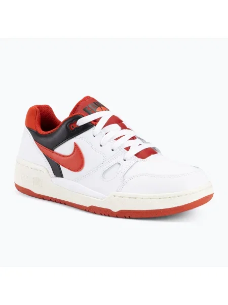 Férfi Nike Full Force Low fehér/fekete/csapatnarancs/polár cipő. Méret: 46 EU fehér