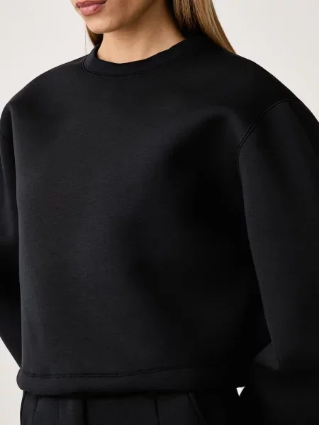 Суитчър Nike Sportswear от модал черно