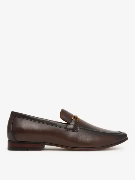 Loafersy brązowe