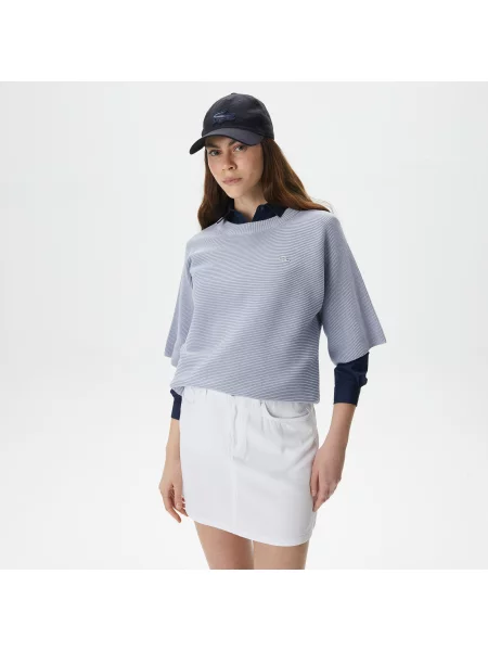 Lacoste Sweter Lacoste niebieski