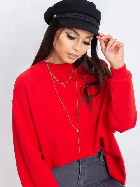 Hanorac Fashionhunters roșu
