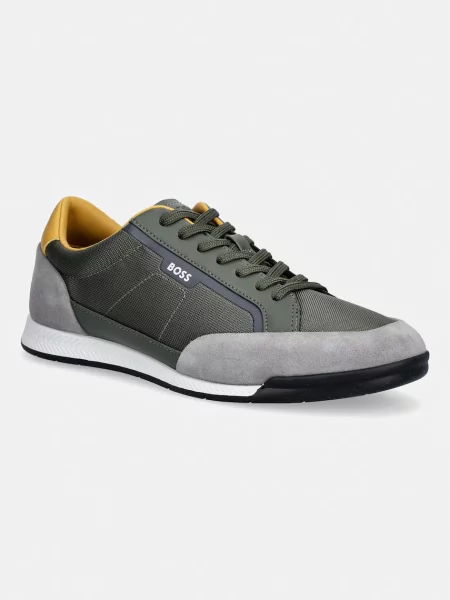 BOSS Nitan sneakers pentru bărbați verde