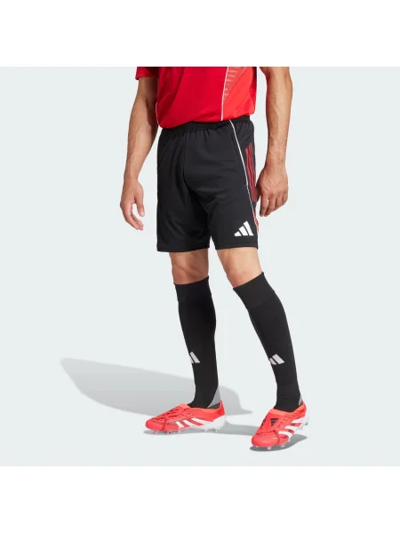 ADIDAS PERFORMANCE Športové nohavice Tiro 25 Competition krvavo červená / čierna biela