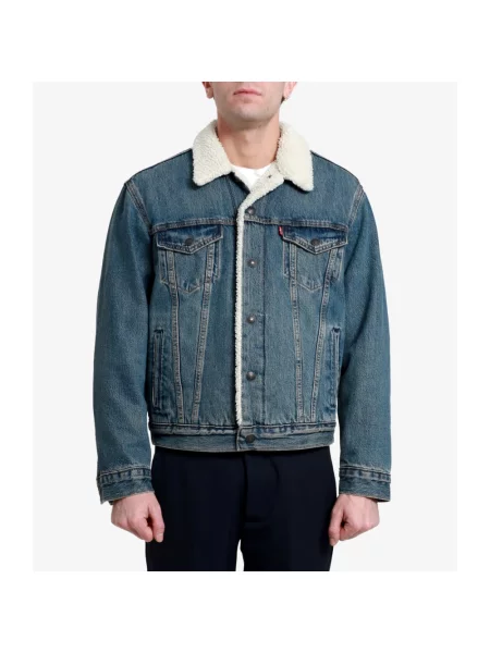 Kurtka jeansowa Levi's niebieska