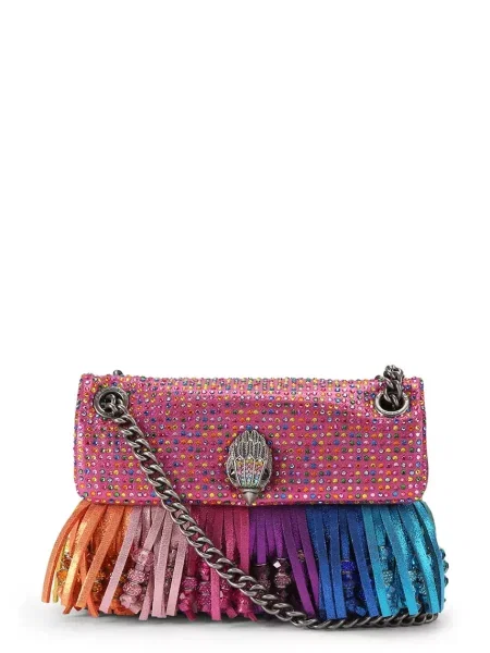 Kurt Geiger London crossbody torbica Kensington roza