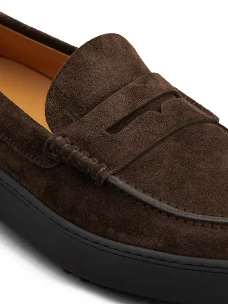 Pantofi loafer Tod's maro