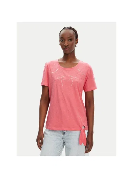 T-Shirt Olsen ροζ