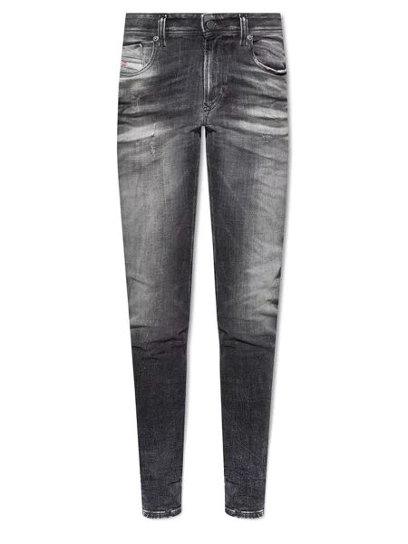 Kavbojke Diesel črna