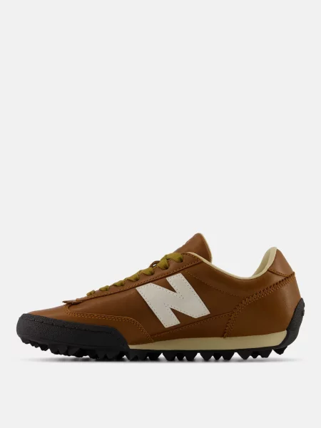 Шкіряні кросівки для бігу New Balance коричневі