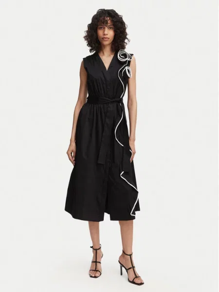 French Connection Rochie de zi Alexis negru