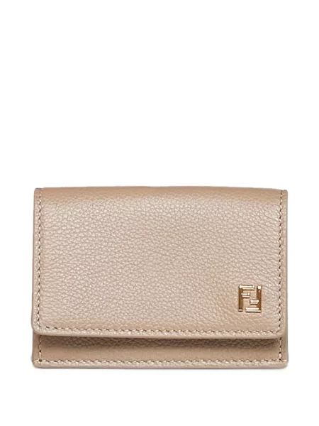 Portofel Fendi din piele gri
