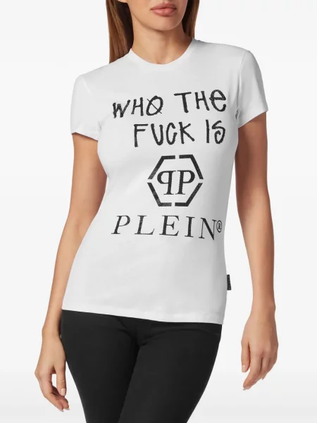 Marškinėliai Philipp Plein balta