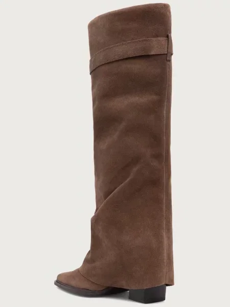 Замшевые сапоги Aldo