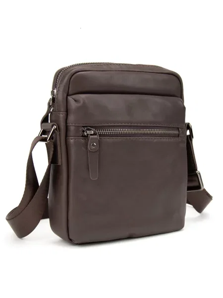 Кожаная сумка Royalbag коричневая