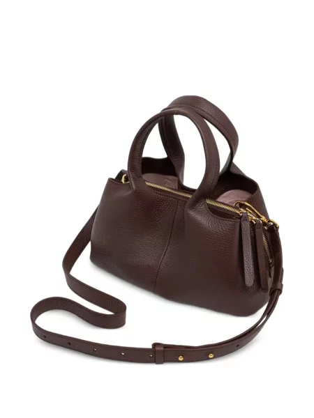 Geanta crossbody Coccinelle din piele maro