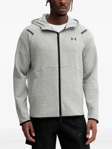 Hanorac cu glugă Under Armour cu imagine gri