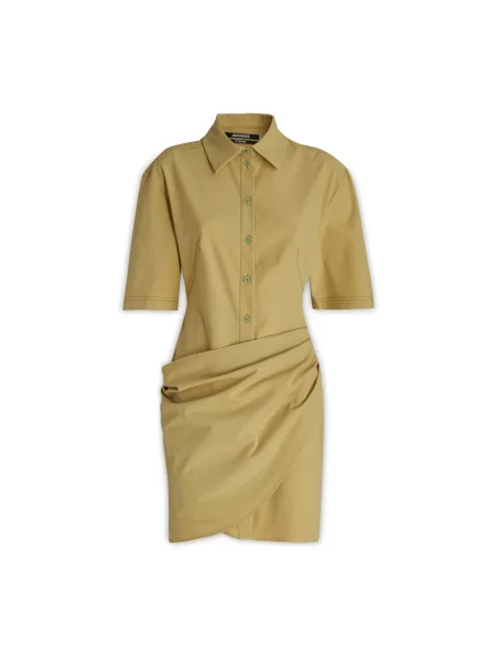 Sukienka Jacquemus żółta